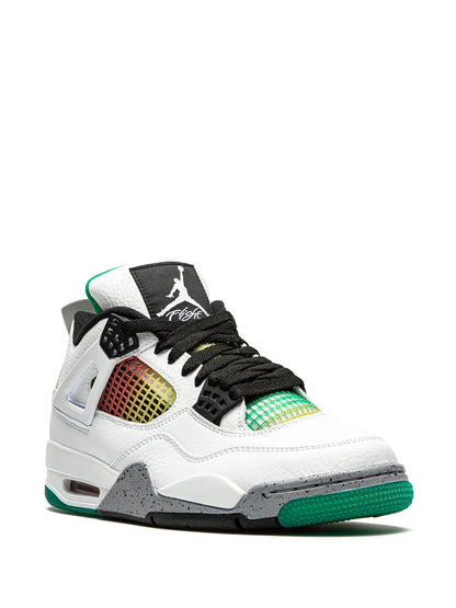 Jordan 4 Retro "Rasta - Lucid Green" sneakers